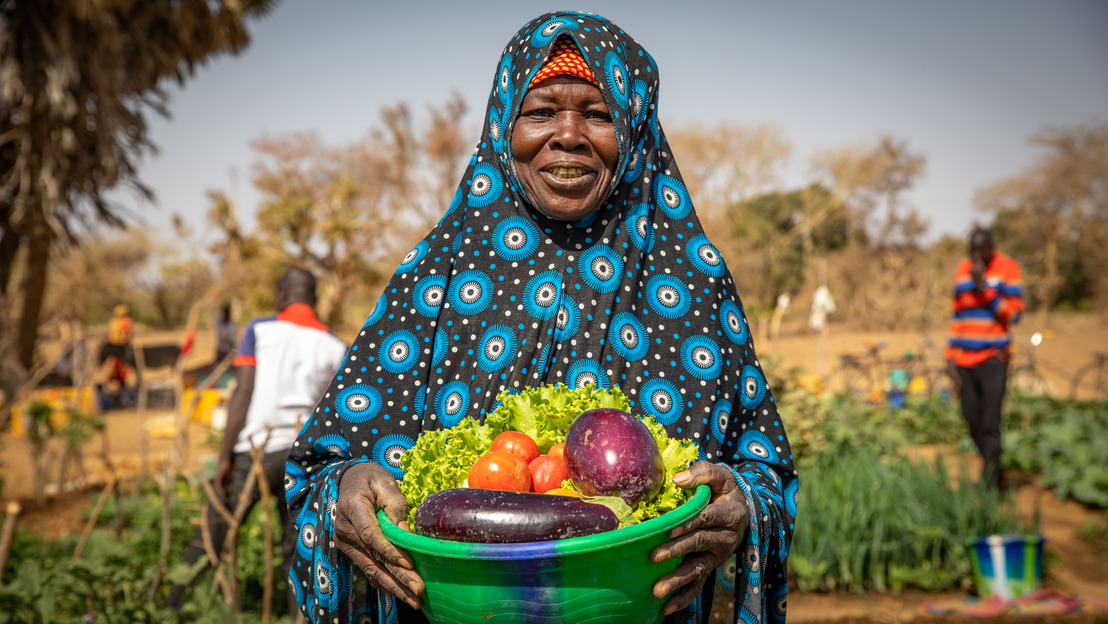 Burkina Faso: shared gardens to provide a lifeline for communities isolated by conflict