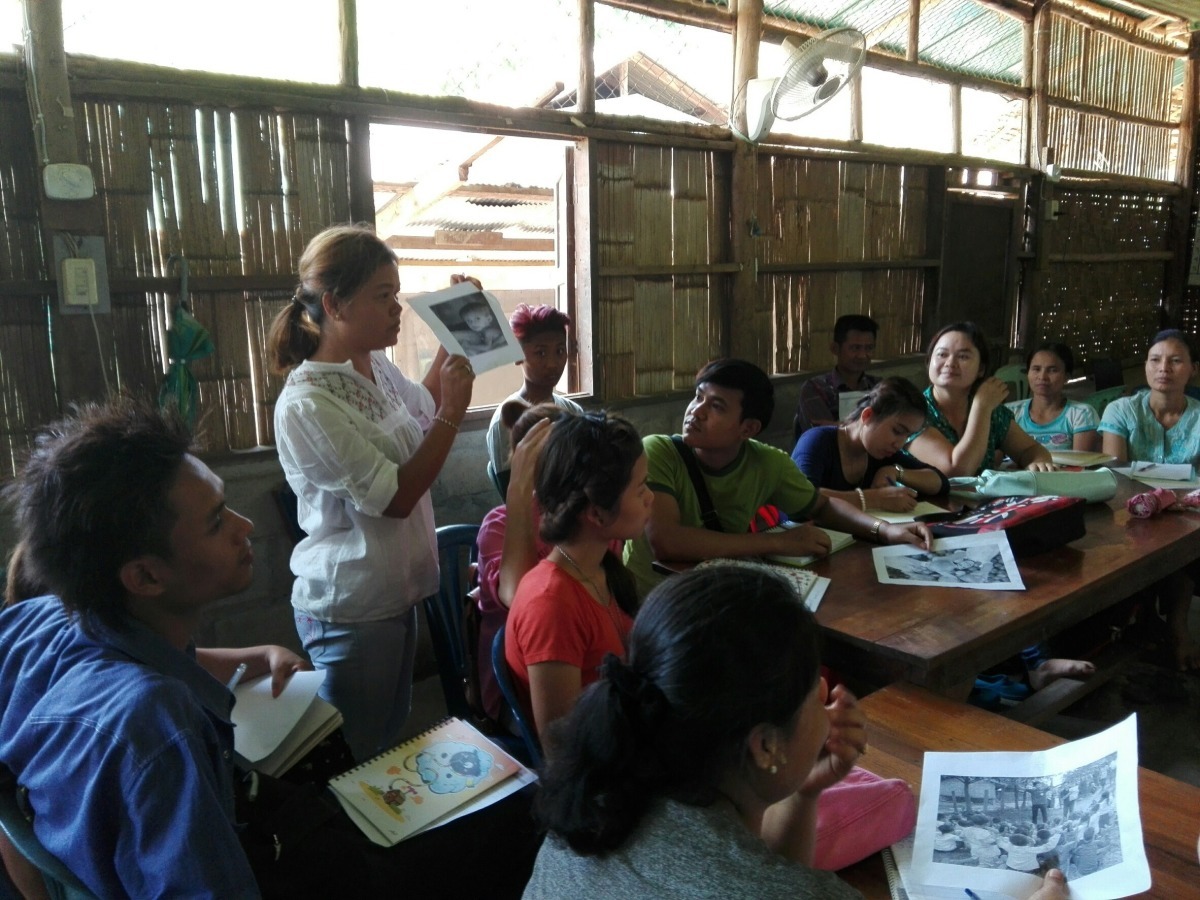 Growing Together training in Mae La refugees camp. © Handicap International