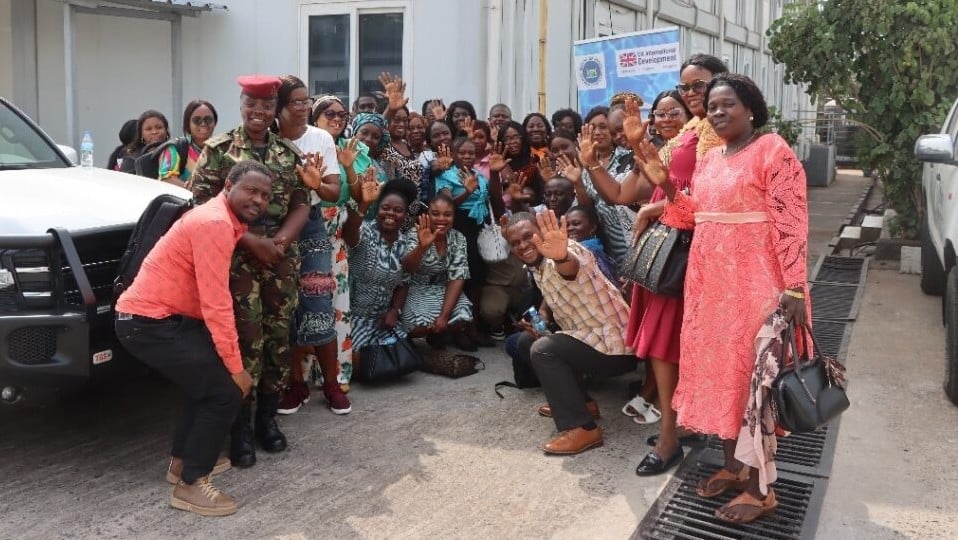 Healthcare workers in Freetown attend a workshop on inclusive health