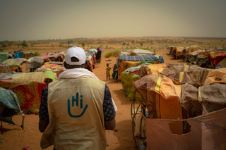 Displaced persons’ camp in the Gao region. © B. Coulibaly / HI