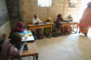 Souleymane’s favourite subject at school is history. © J. Labeur / HI