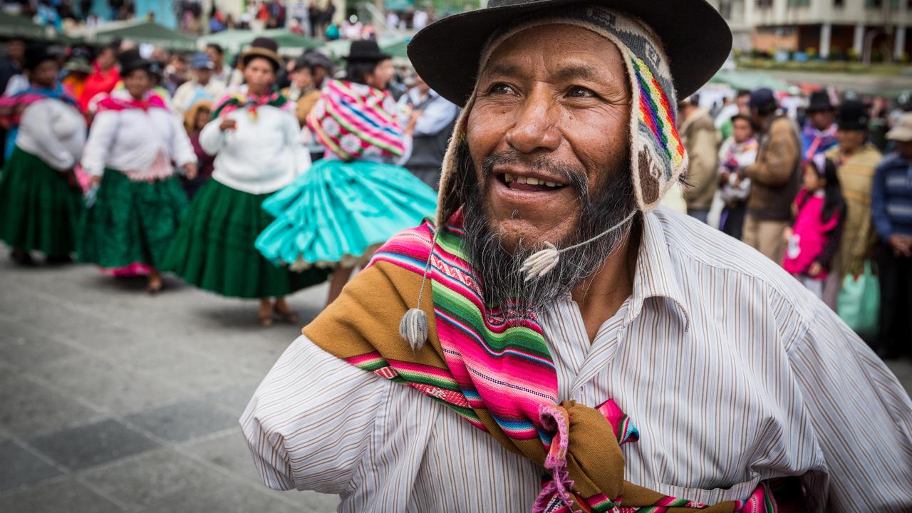 International Day of people with disabilities in Bolivia, music and dance festival