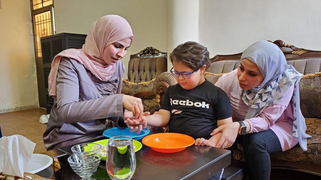 Jordan: HI helps Jawad develop new skills