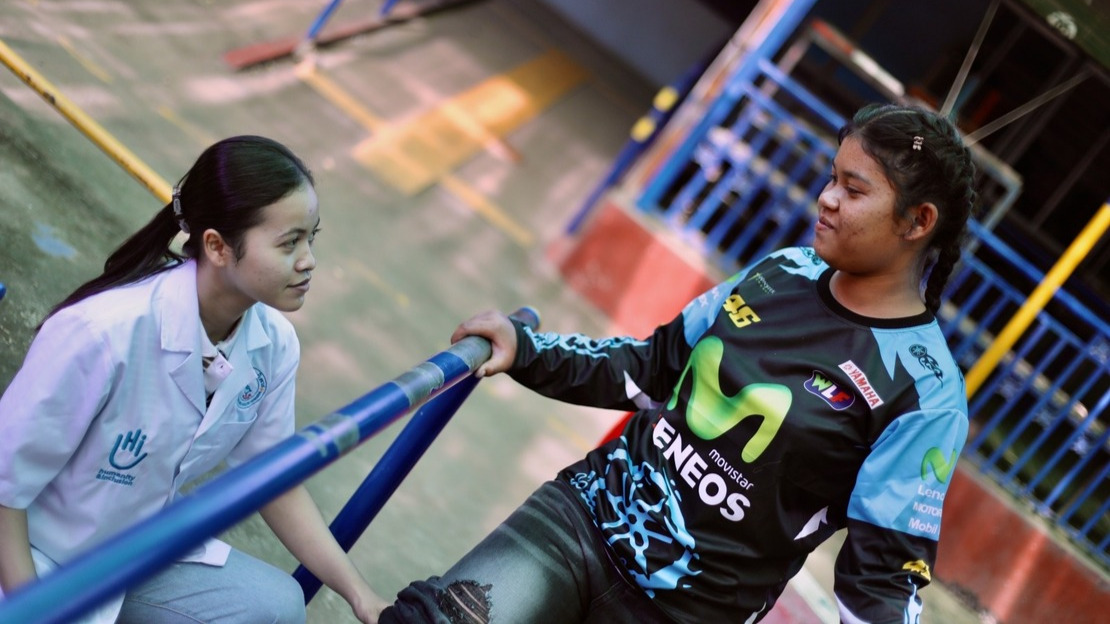 Six years, six prostheses: in Cambodia, HI stands alongside Sreyka