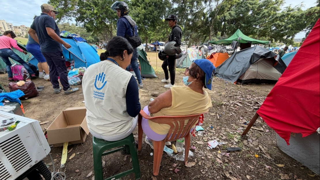 Venezuela: following the earthquakes, HI is providing care for injured people