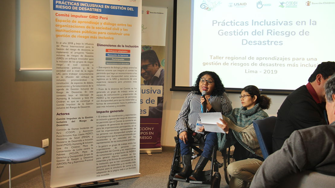 Giovanna Osorio Romero, chair and cofounder of the Kipu Llaxta non-profit organisation.