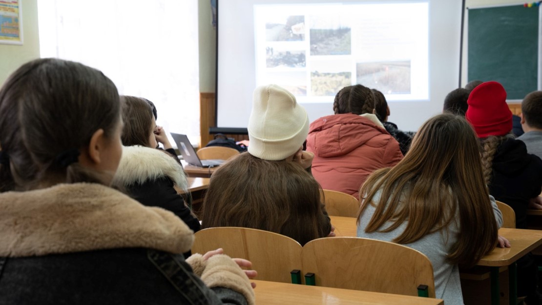 Risk Education session in a school