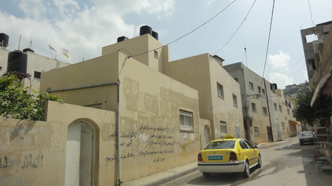 A neighbourhood in the city of Jenin in the West Bank.