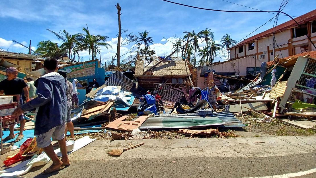 Typhoon RAI (Odette) damage in Bohol, Philippines