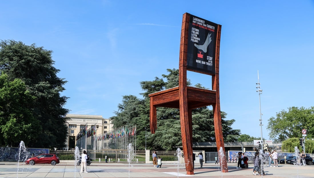 No to the return of antipersonnel landmines