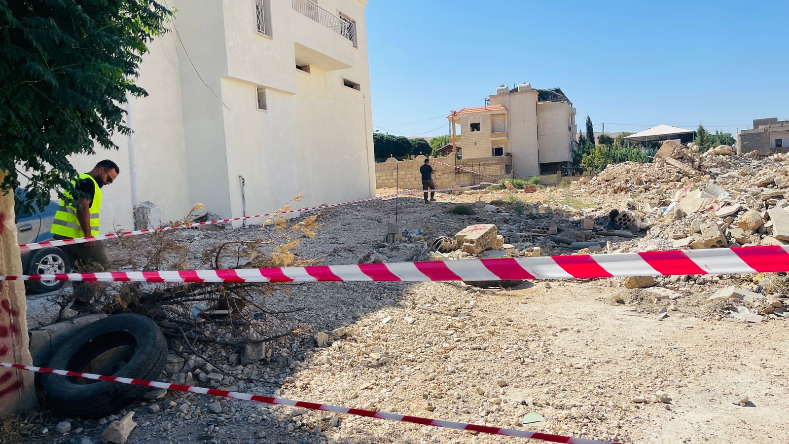 HI survey in the Bekaa Valley.