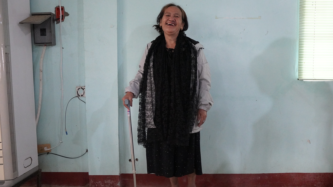 When hope is reborn: Nanay walks again thanks to HI