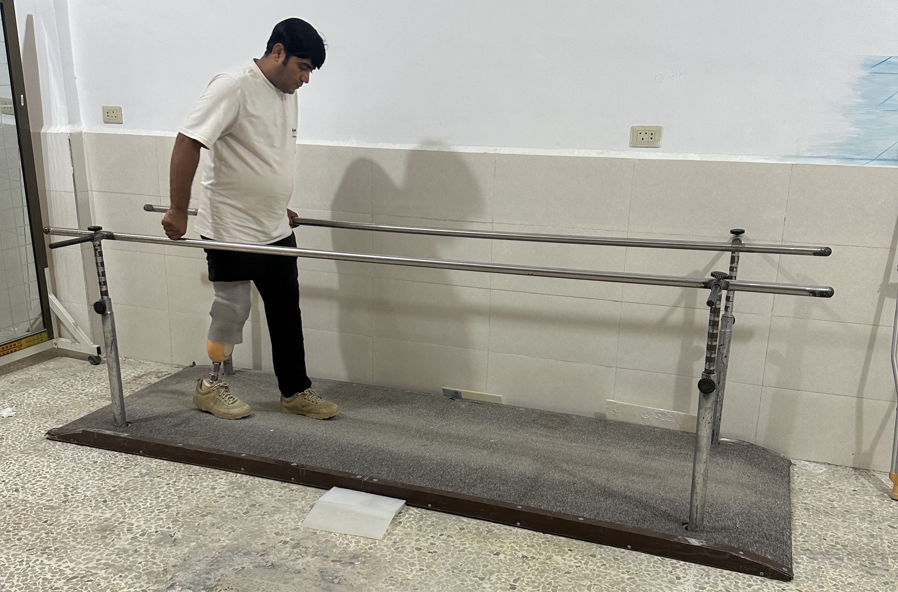 Salah during a rehabilitation session