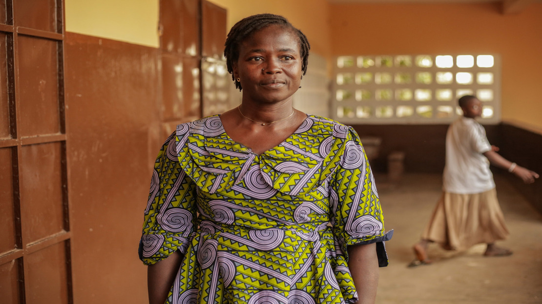 Itinerant teacher Patadi Hodalo supports the inclusion of children who are deaf in Togo