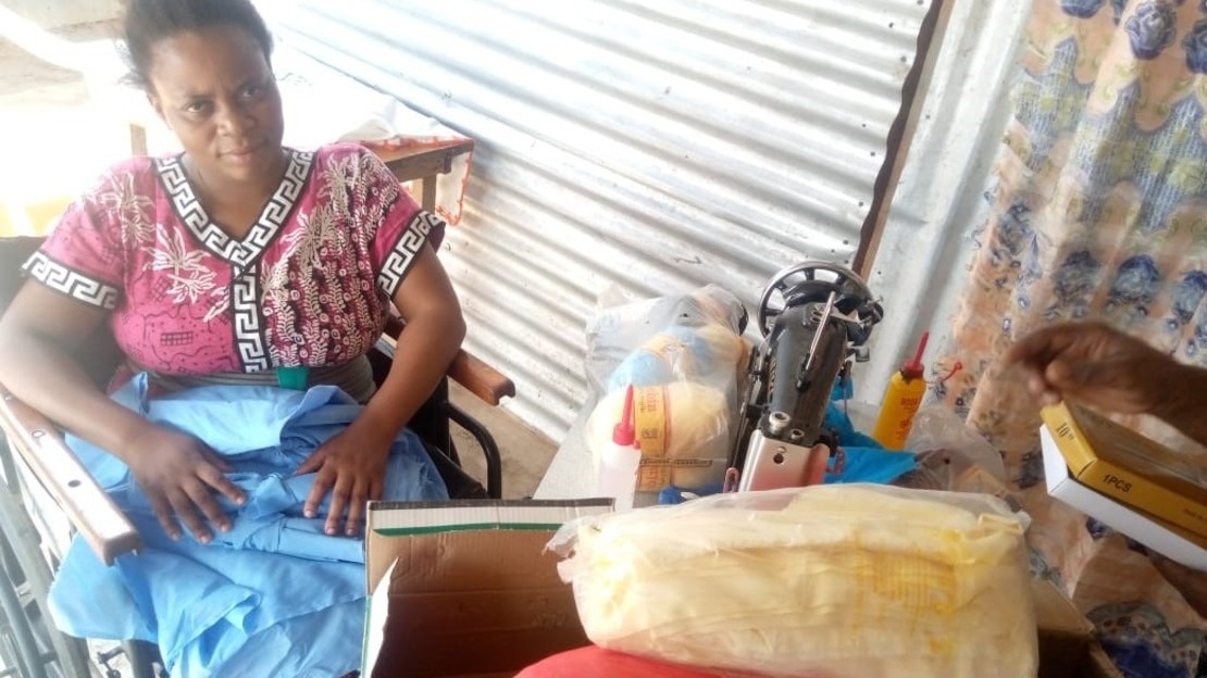 Zawadi, business owner, in the Kakuma refugee camp, Kenya.