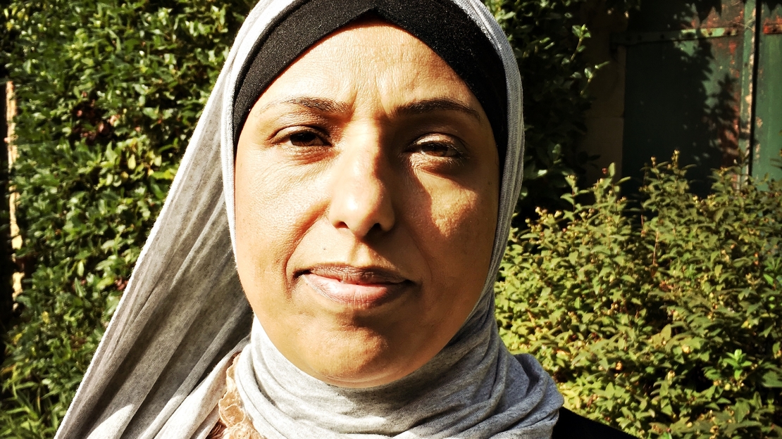 Suad Al-Qadri, a psychosoical support counsellor with HI