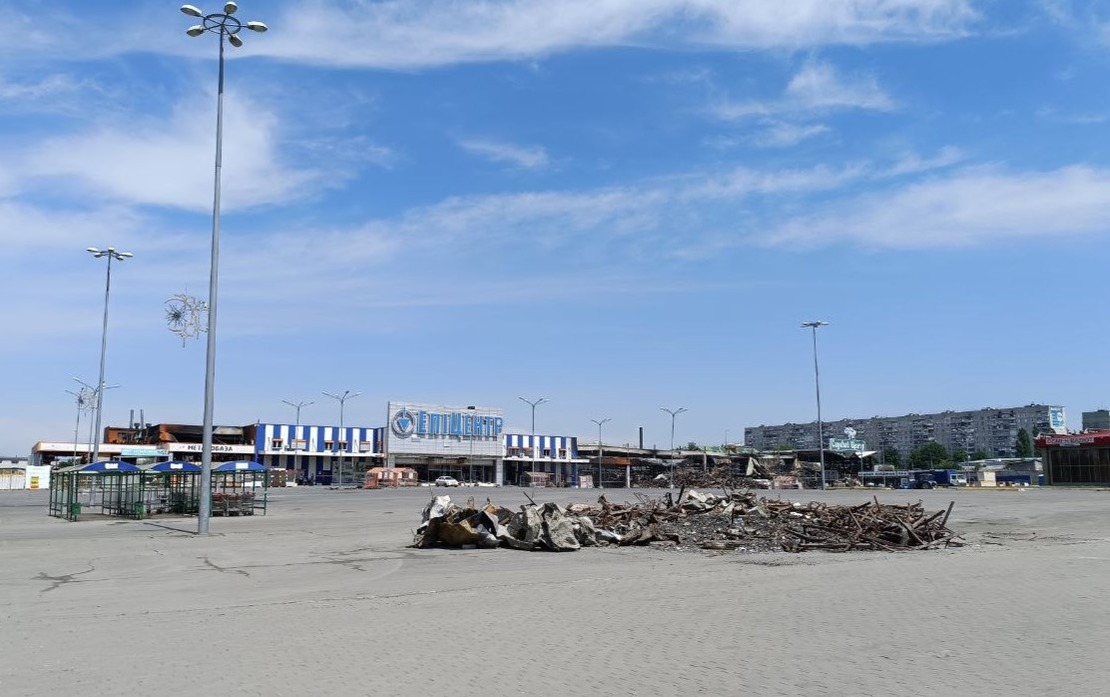 On 25 May 2024, air strikes hit a supermarket in the city of Kharkiv 