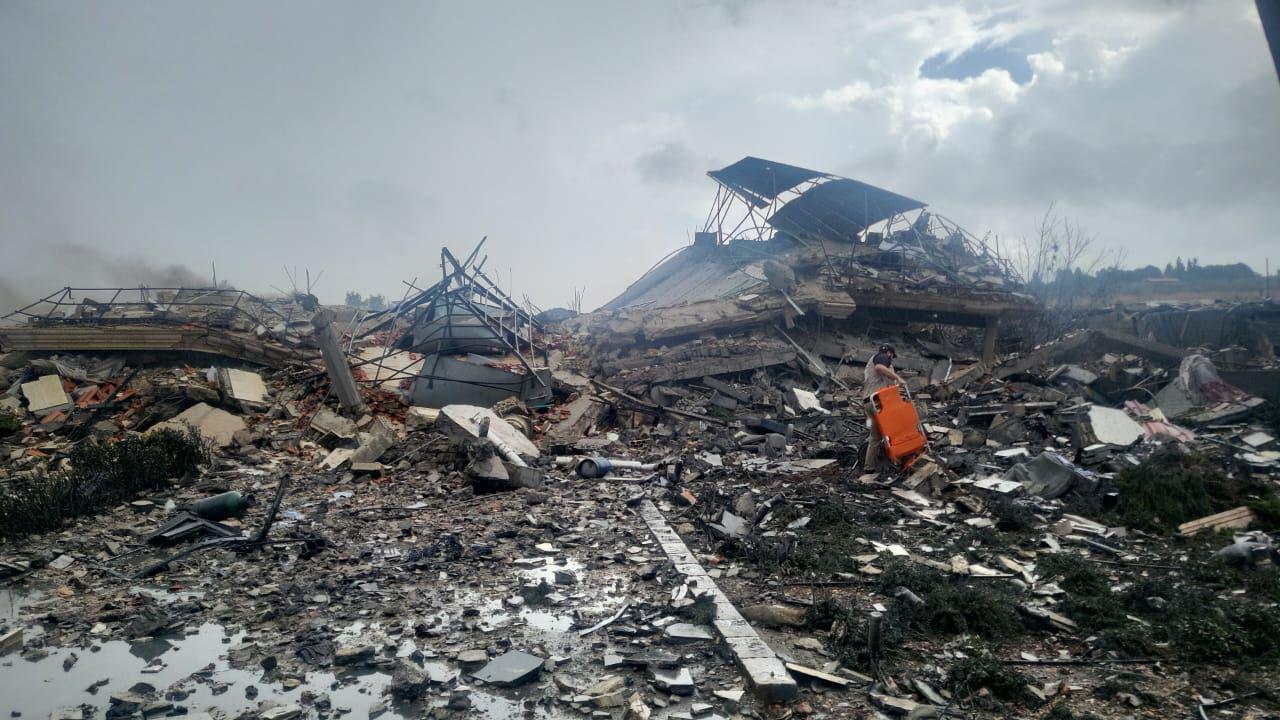 Archive image of destruction in Southern Lebanon