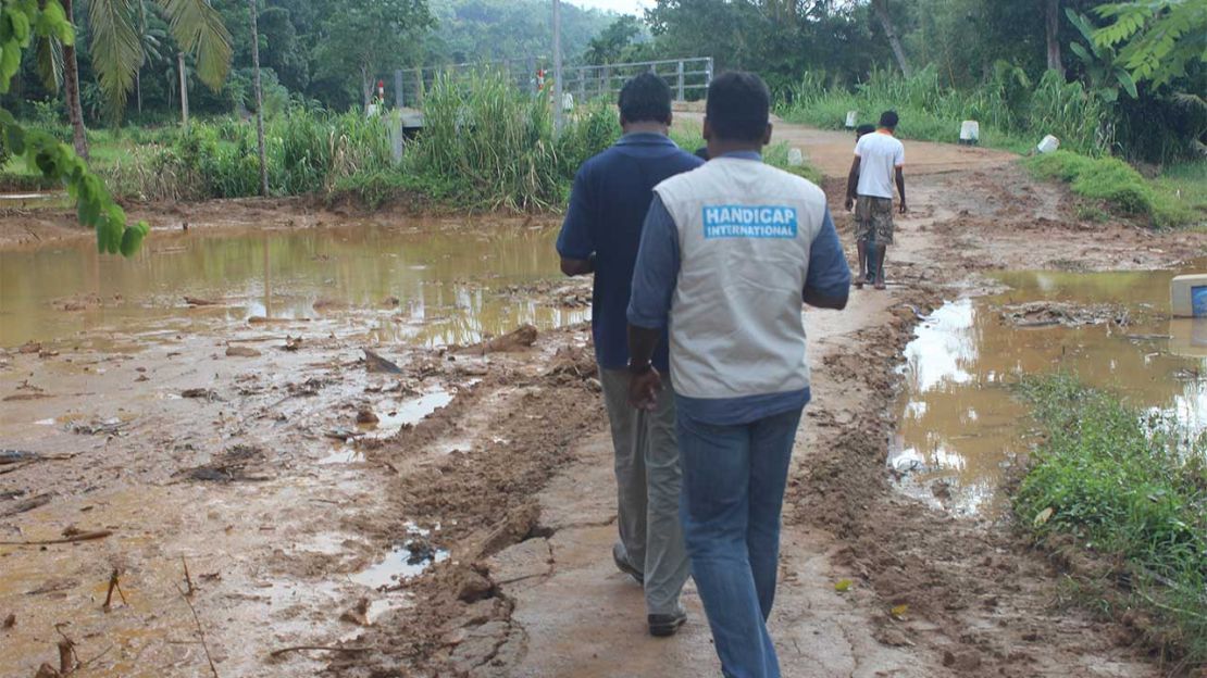 Archive image: Flood and landsides caused by Roany cyclone in 2016, Sri Lanka.