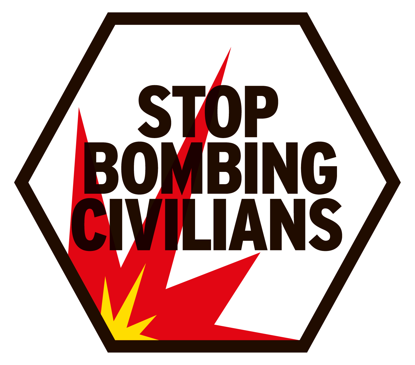 Stop bombing logo