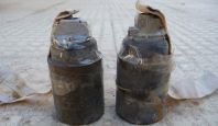 Cluster munitions found in Kobani, northern Syria in 2015; }}