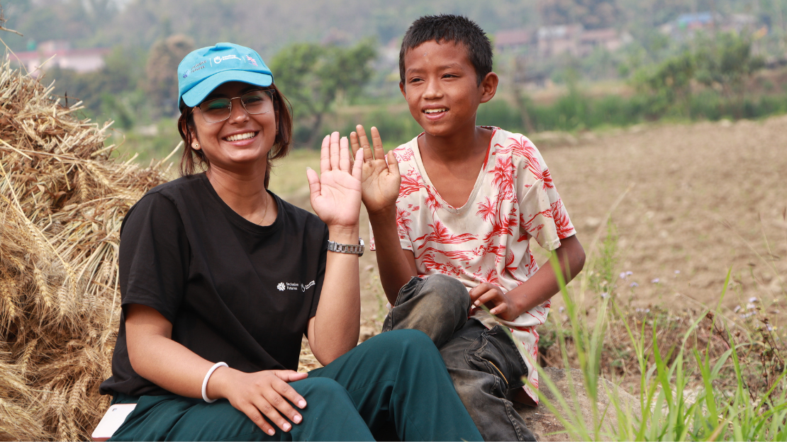 Bimal, Milan's teacher, comes twice a week to her home, and her mother also takes part in some of the play activities. | ; }}