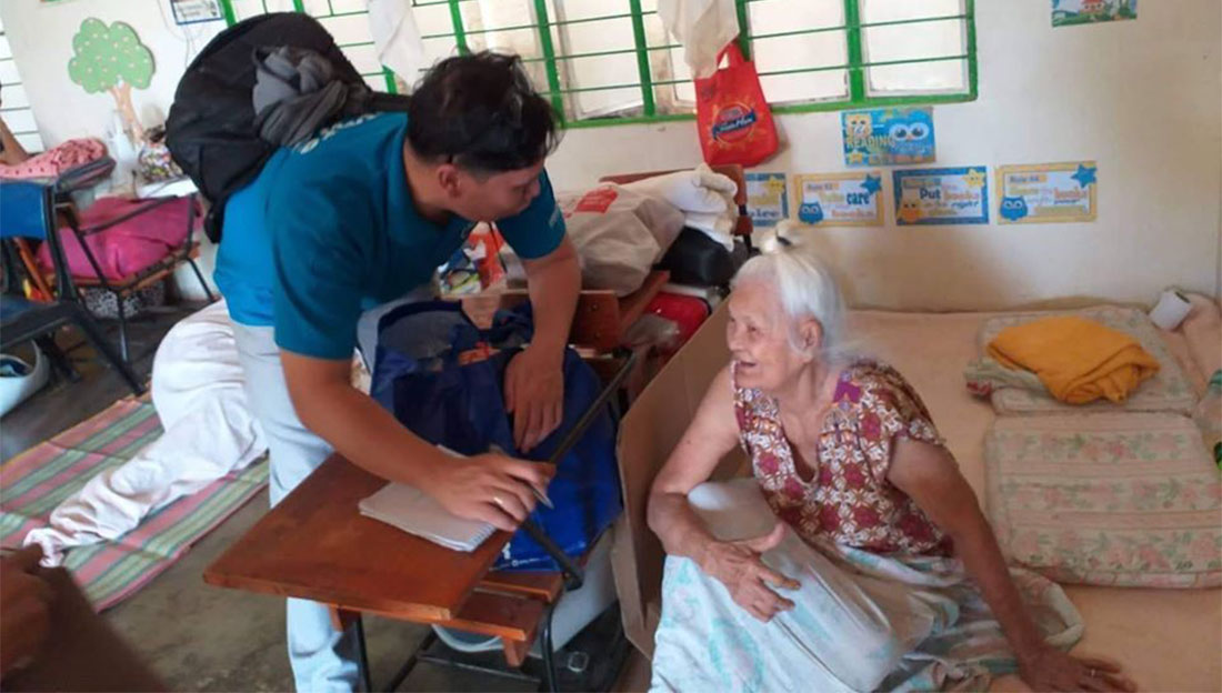 HI's teams meet Taal volcano victims; }}