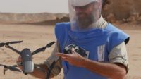 HI tests mine search drones in Northern Chad; }}