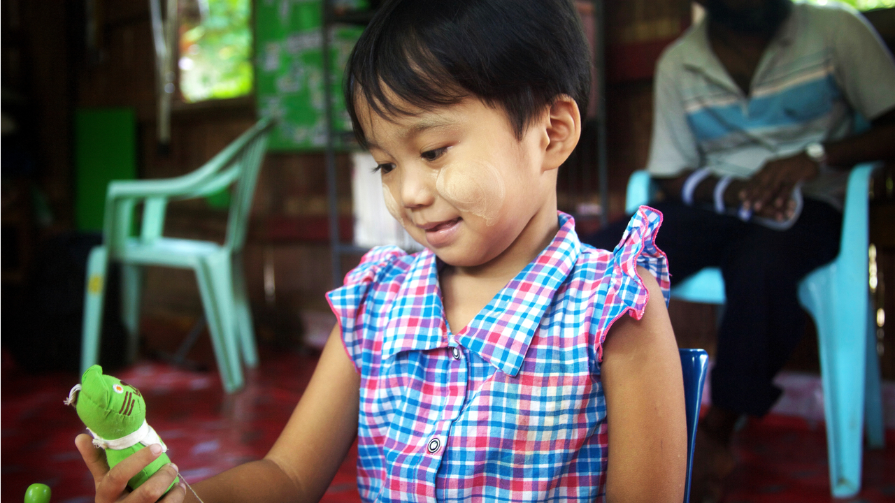 The Handicap International rehabilitation centre is the only place where Julia feels relaxed.; }}