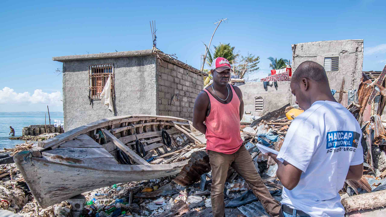 Catastrophic situation in the north west of Haiti; }}