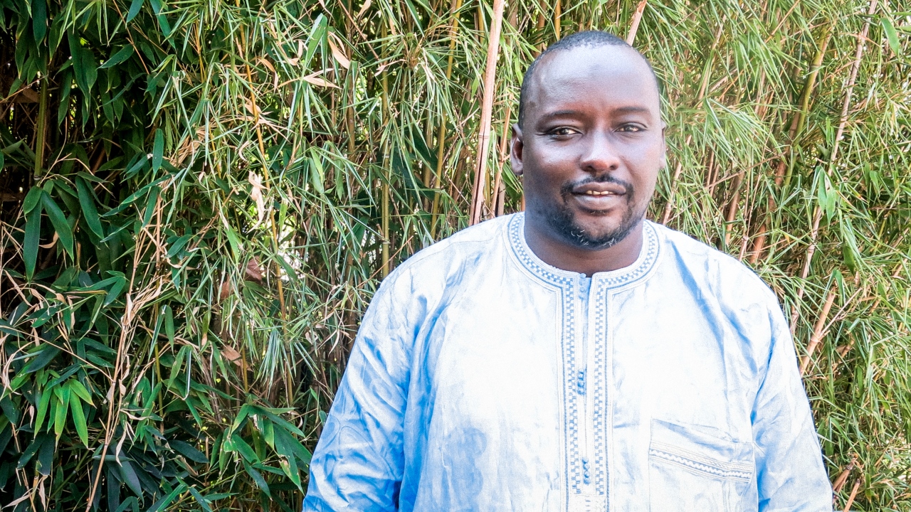 Soumana Almouner Touré, in charge of the ESSPOIR project's activities in Mali.; }}
