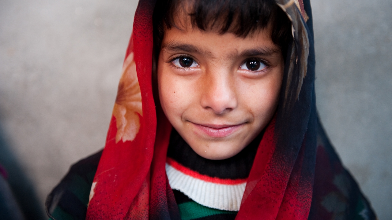 Our local team have been helping Sumaira as she learns to walk for the first time. India.; }}