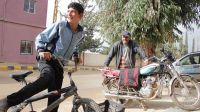 Firas was seriously injured in a bombing in Syria; }}