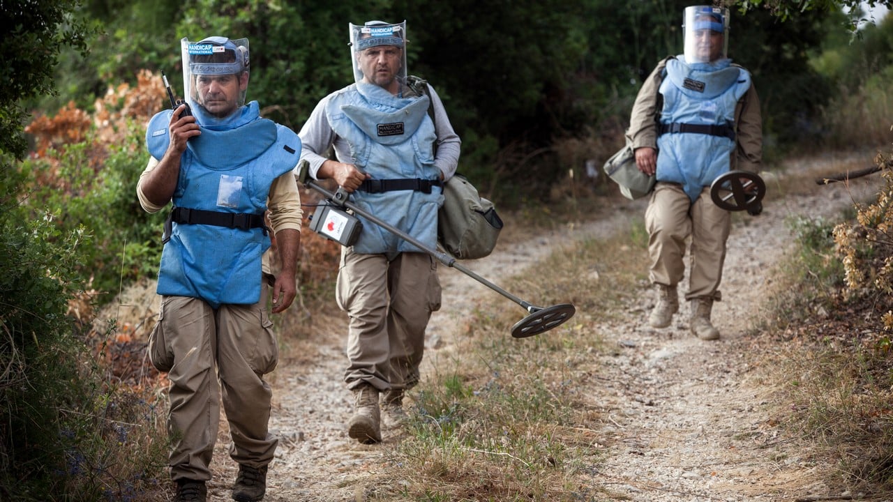 HI deminers in Lebanon.