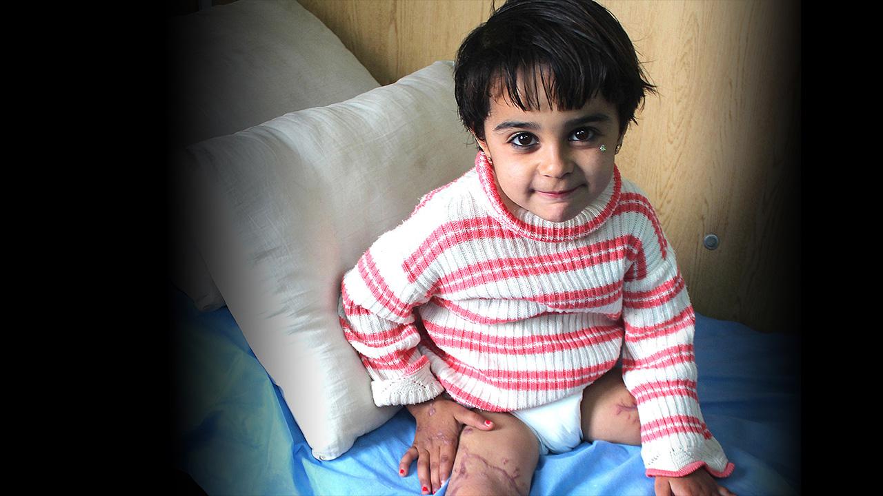 Send a message of hope to Malak