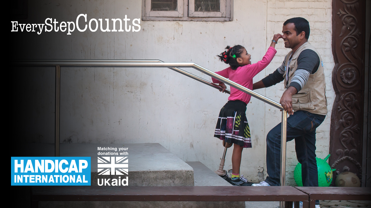 Every Step Counts - Help a child like Nirmala