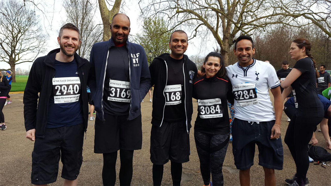 Running fundraisers, HI